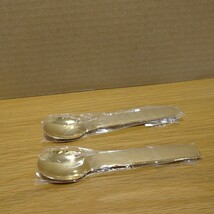 NISSAN stainless ステンレス スプーン セット グッズ コレクション 金色 日産 ロゴ 非売品 ノベルティ 限定 spoon collection GOLD ①_画像7
