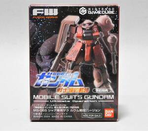  【新品 未開封】FW MS-06S シャア専用ザク ルウム戦役バージョン ゲームキューブソフト予約特典 ガンダム アルティメットオペレーション