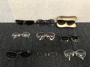 114☆サングラス　眼鏡　PRADA/FENDI/Dior/CELINE/GIVENCHY/TED LAPIDUS/RayBan など　ノーブランド有　まとめ9点　写真追加有り