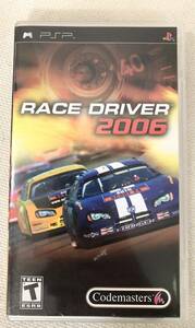 PSPソフト RACE DRIVER 2006 海外版（国内版ＰＳＰでも遊べます）