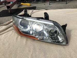 CT9Aランエボ7 純正ヘッドライト ASSY右 HID 