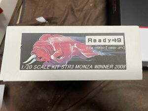 Ready9 1/20 トロロッソSTB3 イタリアGP2008 #15 S.ベッテル First WINNER レインタイヤ　MFH