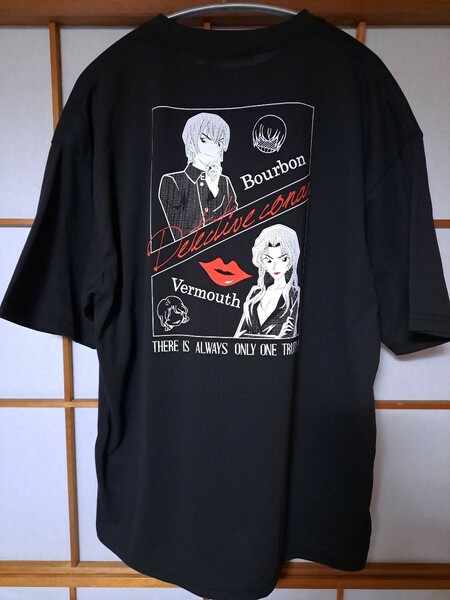 新品 未使用 名探偵コナン　バーボン　ベルガモット　M　L　半袖 Tシャツ メンズ ルームウェア パジャマ 送料無料即決 　限定　Bら　安室