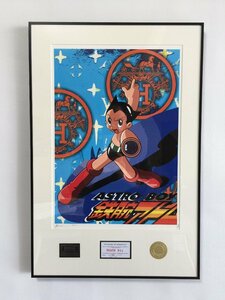 DEATH NYC 額付き 世界限定100枚 アートポスター Astro Boy 鉄腕アトム かっこいい Hermes 現代アート