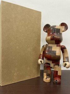 BE@RBRICK x カリモクx 400% by MEDICOM TOY ベアブリック fragment design 置物 ■ 中古 ■ 美品 ■ 箱付き