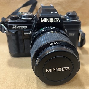 #7191　カメラ　一眼レフ　MINOLTA ミノルタ　X-700　 レンズ　MD ZOOM 35-70mm 1:3.5 Φ55mm 動作未確認