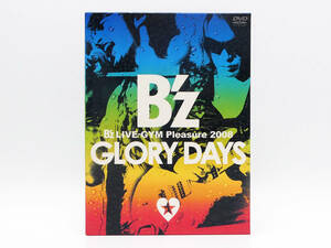 2枚組DVD B'z LIVE-GYM Pleasure 2008 -GLORY DAYS 稲葉浩志 松本孝弘 ultra soul BLOWIN' もう一度キスしたかった OCEAN ZERO RUN ビーズ