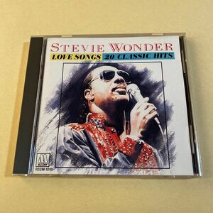 Stevie Wonder 1CD「LOVE SONGS 20 CLASSIC HITS」
