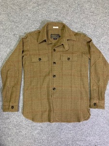 PENDLETONxWAREHOUSE "CLASSICS WOOL C.P.O"シャツ ウェアハウス サイズM 中古　