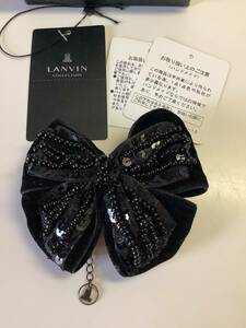 未使用　ランバン　コレクション　ブローチ　LANVIN ハンドメイド　税抜18000円の商品