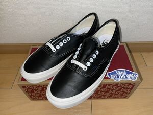 VANS Authentic 44 DX Anaheim Factory Black/ Leather US9.5 バンズ オーセンティック