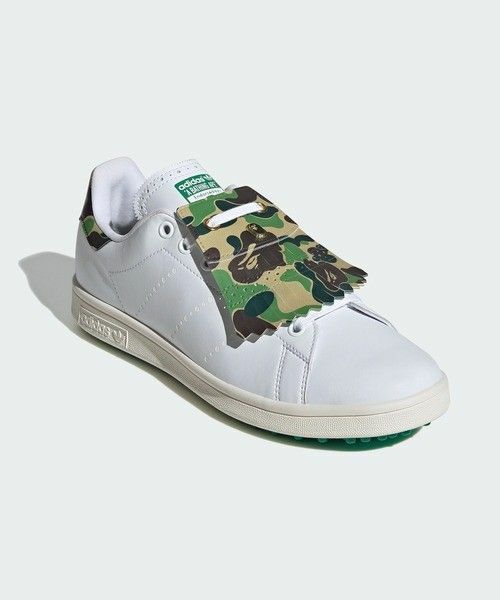 BAPE adidas スタンスミス ゴルフシューズ 26cm アディダス