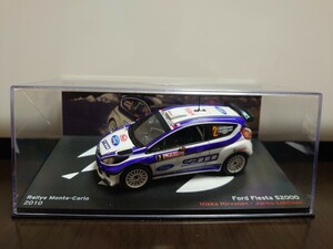 デアゴスティーニ ラリーカーコレクション1/43 フォード フィエスタ S2000 ラリー・モンテ・カルロ 2010 