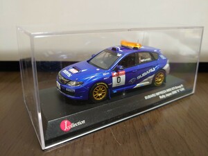 京商 1/43 Jコレクション スバル インプレッサ WRX STI ラリー・ジャパン 2008 "0"カー