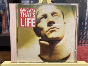 【CD】GANGWAY ☆ That's Life 輸入盤 EC RCA 96年 エレポップ 名盤 デンマーク名バンド 良品