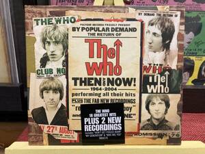 【CD】WHO ☆ Then And Now 輸入盤 EU Polydor 04年 ベスト盤 新曲2曲 デジパック仕様 良品