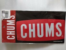 CHUMS チャムス Car Sticker Boat Logo Large カーステッカー　車内から貼るタイプのステッカー_画像2