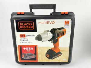 BLACK+DECKER ブラックアンドデッカー コードレスインパクトドライバー コードレス