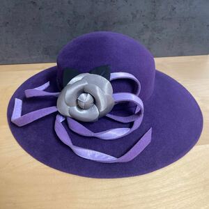CHAPEAU ORIGINAL GINZA Vogue帽子 紫