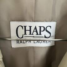 CHAPS RALPH LAUREN チャップス ラルフローレン　トレンチコート　ロングコート　メンズ　ライナー付き　ベージュ_画像5