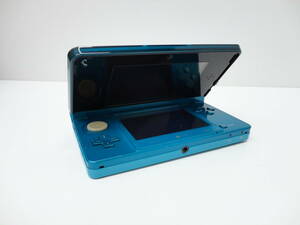 ゲーム祭 ニンテンドー 3DS アクアブルー 任天堂 通電確認済 動作未確認 おもちゃ 本体のみ 中古品 