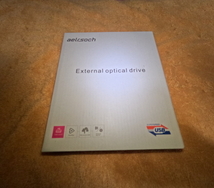 aelrsoch External optical drive DVDドライブ 新品_画像1