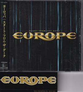 ヨーロッパ/EUROPE/Start From The Dark/スタート・フロム・ザ・ダーク★日本盤/ステッカー付