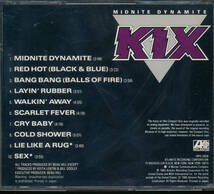 キックス/KIX/Midnite Dynamite/ミッドナイト・ダイナマイト★日本盤★_画像2