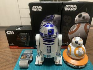 STAR WARS APP-ENABLED DROID R2-D2/BB-8 2体セット+リモコンバンド ロボット/ラジコン/フィギュア/ドロイド スターウォーズ/Sphero/Disney