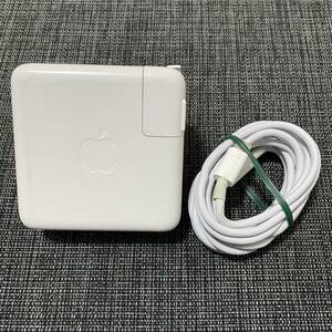 【動作OK】Apple 純正 61W USB Type-C Power Adapter A1718 MacBook ACアダプター 動作品