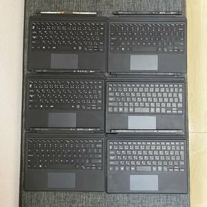 6台セット【動作未確認】純正 DELLパームレストキーボード Latitude 5285 2-in-1 キーボード トラベルキーボード K16M001 K16M ジャンク品