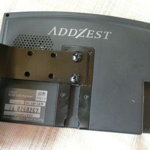 ADDZEST アゼスト 「7インチ ワイドLCDモニター ZK-6020A-D」、「車載用テレビチューナー EA-1156C-A」、おまけ「ヘッドレストアーム付き」の画像5