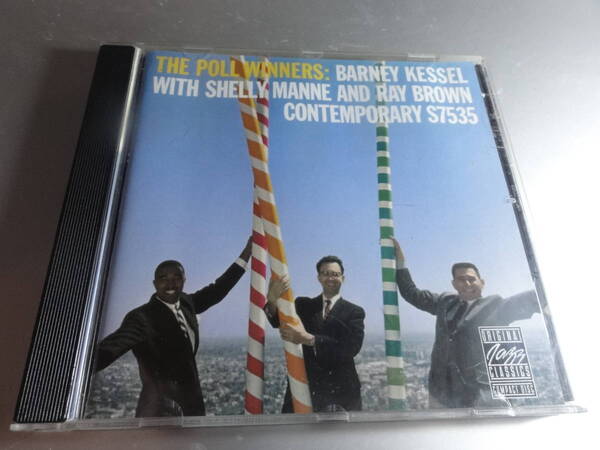 BARNEY KESSEL WITH SHELLY MANNE AND RAY BROWN バーニー・ケッセル シェリー・マン レイ・ブラウン CONNTEMPORARY THE POLL INNERS