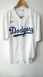 nikeブルックリンドジャース ユニフォーム レプリカユニフォームMLB ジャッキーロビンソン42新品未使用100%本物サイズL