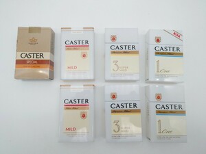 たばこ包装模型 タバコ 自販機 ディスプレイ CASTER キャスター 金属製 プラスチック製 まとめ売り 当時物 昭和レトロ