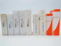 たばこ包装模型 フロンティア フィリップモリス 9個セットまとめ売り タバコ 自販機ディスプレイ 見本 金属製 プラスチック製 昭和レトロ_画像3