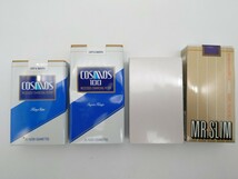 たばこ包装模型 タバコ 自販機ディスプレイ コスモス シルクロード ミスタースリム 金属製 当時物 昭和レトロ レア _画像2