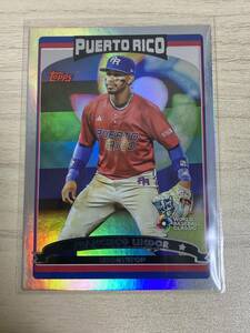 2023 Topps WBC《Francisco Lindor》#2006-16 Puerto Rico プエルトリコ代表 メッツ リンドーア