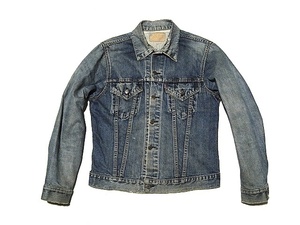 ビンテージ LEVI'S 70505 ビッグE ジージャン 40位 オリジナル デニムジャケット タテ落ち リーバイス トラッカージャケット