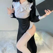 【7点セット】 スリット シスター　M 　コスプレ 衣装　セクシー ゴスロリ_画像5