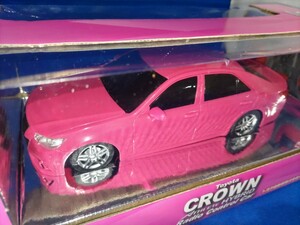 即決価格 【未開封品】TOYOTA CROWN ATHLETE HYBRID ピンクカラー ランプ点灯!! フルファンクション ラジコン ラジコンカー 同梱可能