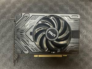 中古美品 PALIT GeForce RTX 4060 Ti StormX 8GB 送料無料 使用感ほぼなし NE6406T019P1-1060F