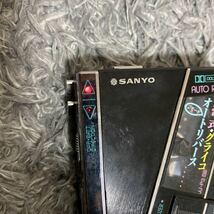 SANYO サンヨー ポータブルカセットプレーヤー JJ-P3 通電確認_画像5