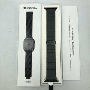 PITAKA カーボン製 Watch Band モダン Apple Watch 対応 バンド/Y13483-X2