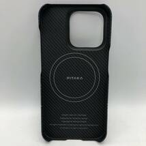 【美品】PITAKA iPhone 15 Pro 用 ケース StarPeak MagSafe対応 MagEZ Case 4/Y14270-X2_画像6
