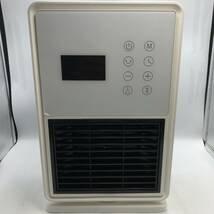 【通電確認済】セラミックヒーター 人感センサー付き 電気ファンヒーター 首振り 電気ヒーター小型 ファンヒーター/Y14616-N3_画像2