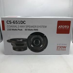 【未検品】ATOTO CS-651DC 16.5cm スピーカー/Y14734-I2