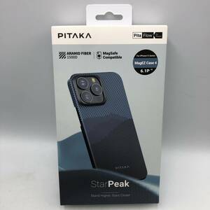 PITAKA iPhone 15 Pro 用 ケース StarPeak MagSafe対応 MagEZ Case 4/Y14969-X2