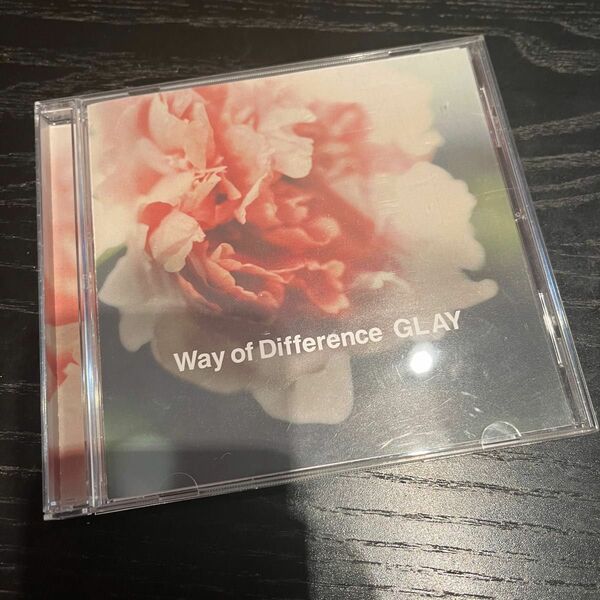 GLAY / Way of Difference CDシングル