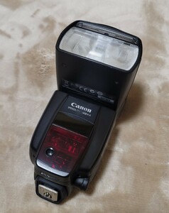 Canon「SPEEDLITE 580EX II 」ストロボ　スピードライト マニュアル使用のみOK ケース付 Canon